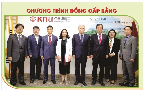Chương trình đồng cấp bằng với ĐHQG Kyungpook