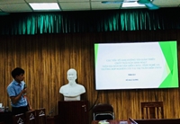 Seminar “Các yếu tố ảnh hưởng tới giảm thiểu chất thải rắn sinh hoạt trên địa bàn huyện Diễn Châu, tỉnh Nghệ An Trường hợp nghiên cứu tại thị trấn Diễn Châu”
