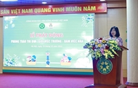 Phát động phong trào thi đua Giỏi việc Trường - Đảm việc Nhà và nghe nói chuyện chuyên đề Một số vấn đề dinh dưỡng và rối loạn chuyển hóa trong giai đoạn hiện nay và các giải pháp can thiệp
