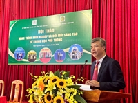 Phó Giám đốc Học viện Nông nghiệp Việt Nam Những ý tưởng khởi nghiệp ban đầu sẽ ươm mầm cho tương lai